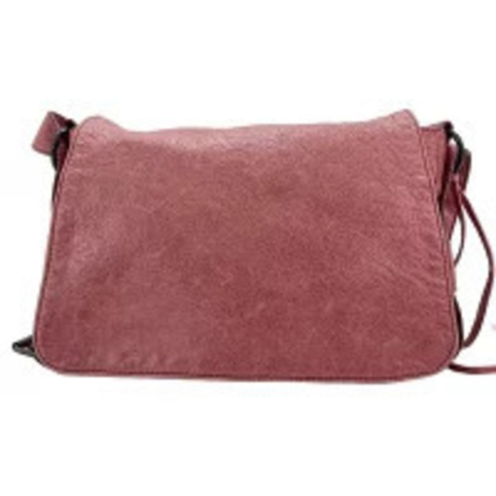 Balenciaga leather foldover shoulder messenger bag 2000s pink